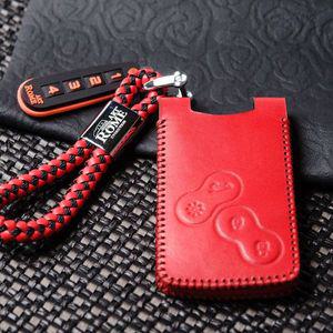 QM3 스마트키지갑케이스 천연가죽 키지갑 W24EBCB