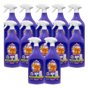 엘지생활건강 홈스타 락스와세제 3X 폼스프레이 후로랄향 900ml 12개 / 욕실청소 세정제