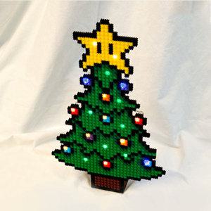 디폼블럭 8mm 크리스마스 - LED 트리