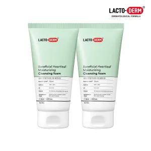 [2개]락토덤 피부에 유익한 어성초 수분 클렌징폼 130ml 2개