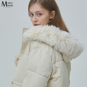 미엔 후드 사파리 패딩 점퍼