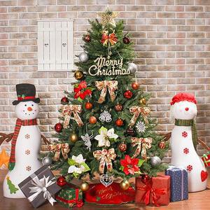 1.5m 레드골드리본 전나무 크리스마스 트리 세트 크리스마스 트리 150 전나무 트리 크