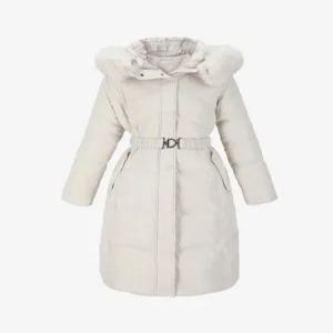 [AK플라자] [비지트인뉴욕] 넥셔링슬림핏구스롱패딩VACDO43