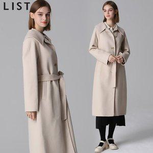 [리스트] 울 와이드 카라 핸드메이드 코트