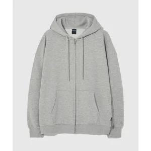 매장정품 에이지오디 1 WAY 스웨트 후디드 집업 그레이