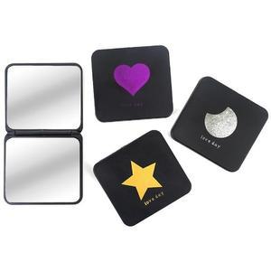 사각 휴대용 접이식 10개입 손거울