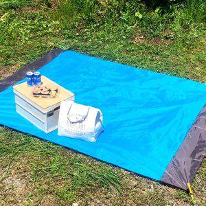 피크닉 한강 블루 야외 방수 휴대용 돗자리 매트 (WFFPW62)