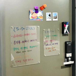 아크릴 투명 자석 부착 30X40 메모판 메모보드 (WFFPW69)