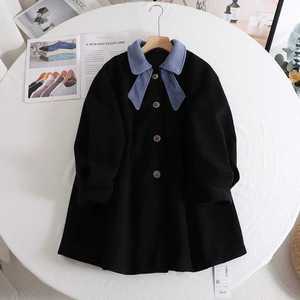 KUOSE 쿠오세코트 프렌치 패딩 S 하프코트 색 울코트 울 쿠오세 하프