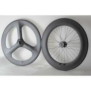 로드바이크 700C 삼발이 휠 픽시 로드 카본 88림