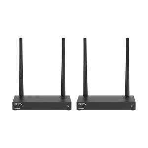 미르단 150M 장거리 무선 HDMI 송수신기 KVM 지원 FHD 디스플레이 TV 모니터 미러링 4305HDW