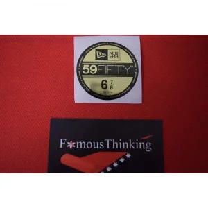 [관부가세포함] New Era 사이즈 6 7/8 정품 교체 59Fifty 스티커 모자 MLB NBA NFL