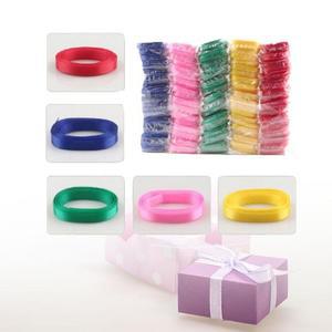 [JHP7ST8V_51]포장끈 띠지 색동리본 노끈 막리본 색상혼합