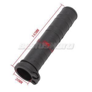 오토바이 핸들 바 핸드 그립 듀얼 케이블 스로틀 액셀 슬리브 튜브, 할리 혼다 스즈키 야마하 가와사키용, 22mm, 25mm