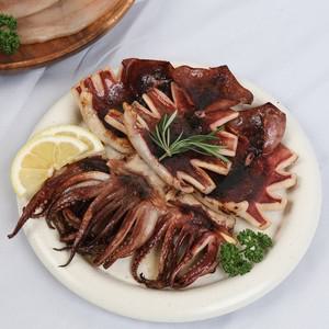 해풍 맞은 구룡포 피데기 반건조 오징어 10미 대 1100g)