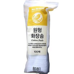 원형화장솜 100매 x 3개 74516