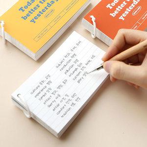 핑크풋 1500 투데이 메모리카드/ 영어 단어장 메모장 수첩/노트