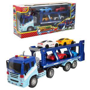 데코앤 그랑프리 캐리어 트레일러카 세트 완구 장난감