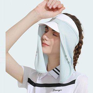 [셀러허브 1][HYD4918K_51DW]UPF50+ 모자 햇빛가리개 고탄력 그늘막