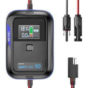 볼트셋 10A 12V MPPT 태양광 충전 컨트롤러, AGM, 젤, LiFePO4 배터리용 지능형 조절기