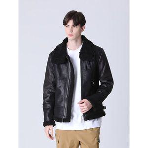 [르오트]프레스티지 집업 라이더 무스탕 남녀공용 _P334519462