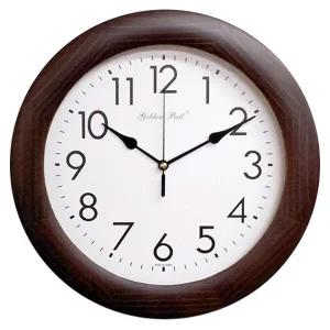 PM4750 원목 벽시계 32cm 월넛 제조한국