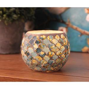 [KGPQVK5B_4B]머메이드 모자이크 캔들홀더 티라이트 받침