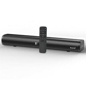 TV용 사운드바 60와트 소형 16인치 서라운드 사운드 시스템 TV 스피커, 홈 시어터 및 3EQ 모드, 블루투스, HDMI, AUX, USB, 옵션 연결, PC, 휴대폰, MF604H용