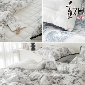 조슈아 모달 옥수수솜 레이스 침구세트Q(K겸용) by효재