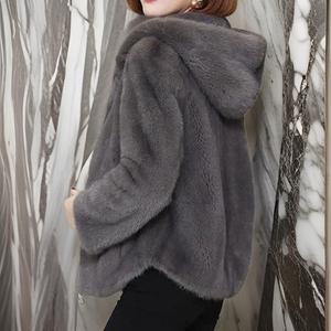 [다잇템] 여성 FW 후디 퍼자켓 털옷 집업 점퍼