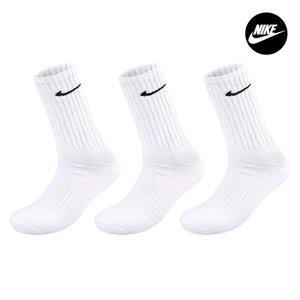 [나이키][나이키 골프양말]나이키 쿠션크루 남자 여자  스포츠 긴 양말 3팩 세트 SX4508-101_