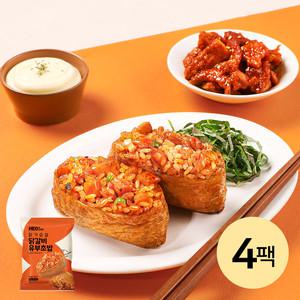 [허닭] 닭가슴살 닭갈비 유부초밥 4팩