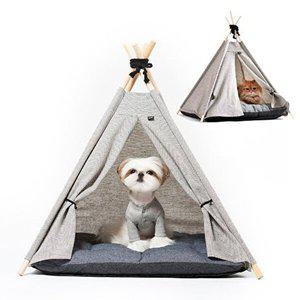 [스니프]스니프 스트라이프 헛 강아지텐트 강아지집 애견텐트 S싸이즈