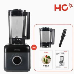 (최신형) 모던그레이_HC 초고속 블렌더 엑슬림제로+컨테이너 2개 가정용 업소용 카페 믹서기 해피콜 블랜더