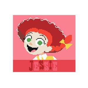 [JHQSCO4K_52AG]보석십자수 세트 토이스토리_제시 25X25