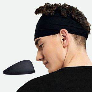 스포츠 헬스밴드 헤어 헤어밴드 블랙컬러 러닝 운동 (WFH3YAF)