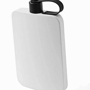 [JHQS7OT7_4B]힙 화이트 500ml 휴대용술병 플라스크물병