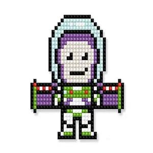 [셀러허브 패션][JHQS7OD4_52AG]스티커형 보석십자수 토이스토리 10X10