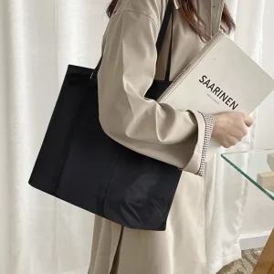 여성 나이론 원단 에코백 숄더백  가벼운가방 빅 사이즈 천가방 데일리백 Y3080 미켈