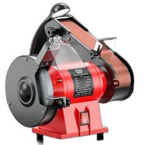 벨트 그라인더 6인치 탁상 칼갈이 전동 목공 미니 휠 1. 6인치 연삭휠 벨트기계