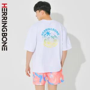 남자 래쉬가드세트 루즈핏 스포츠 반팔 반바지 비치웨어 RD319 AD516