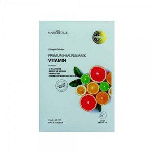 마리앤텔 프리미엄 힐링 마스크팩 25ml 10매-비타민