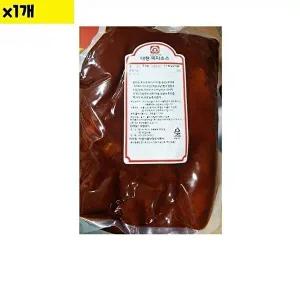 [셀러허브 패션][JHNR5O77_52EN]식재료 유통 도매 피자소스 태원 3Kg 1개