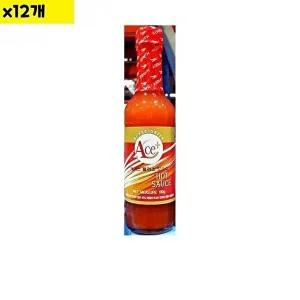 [셀러허브 패션][JHNRNT7V_52EN]유통 도매 에이스플러스 핫소스 180g x12개