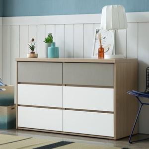 [보루네오]아르메 그레이 1200 빅와이드 3단 서랍장(수도권무배)