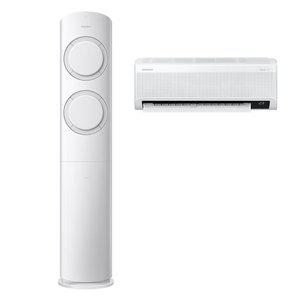 삼성전자 삼성 2IN1 에어컨 AF19B6474GZRS 유풍 19평+6평 트윈원 비스포크