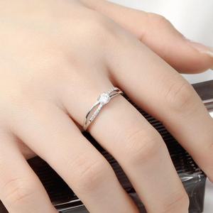 [오노마] ONM 비쥬홀릭 실버925 백금도금 샤인리본 오픈링 반지