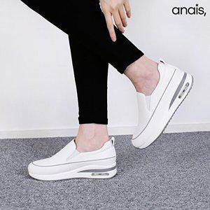 [아나이스]소가죽 에어 슬립온 4cm_25S127 [무료배송]