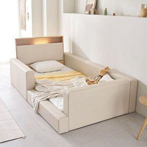 [NS홈쇼핑]아씨방가구 제로업 LED수납헤드 저상형 어린이 데이베드 침대 SS 독립..[35112093]