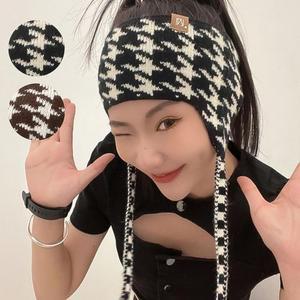 [MEJ4K53O_53DU]헤어 귀마개 니트 헤드 스포츠 패션